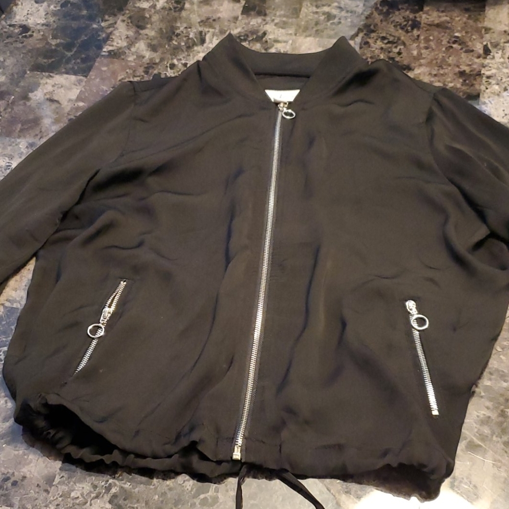 Sz S black Bomber Jacket